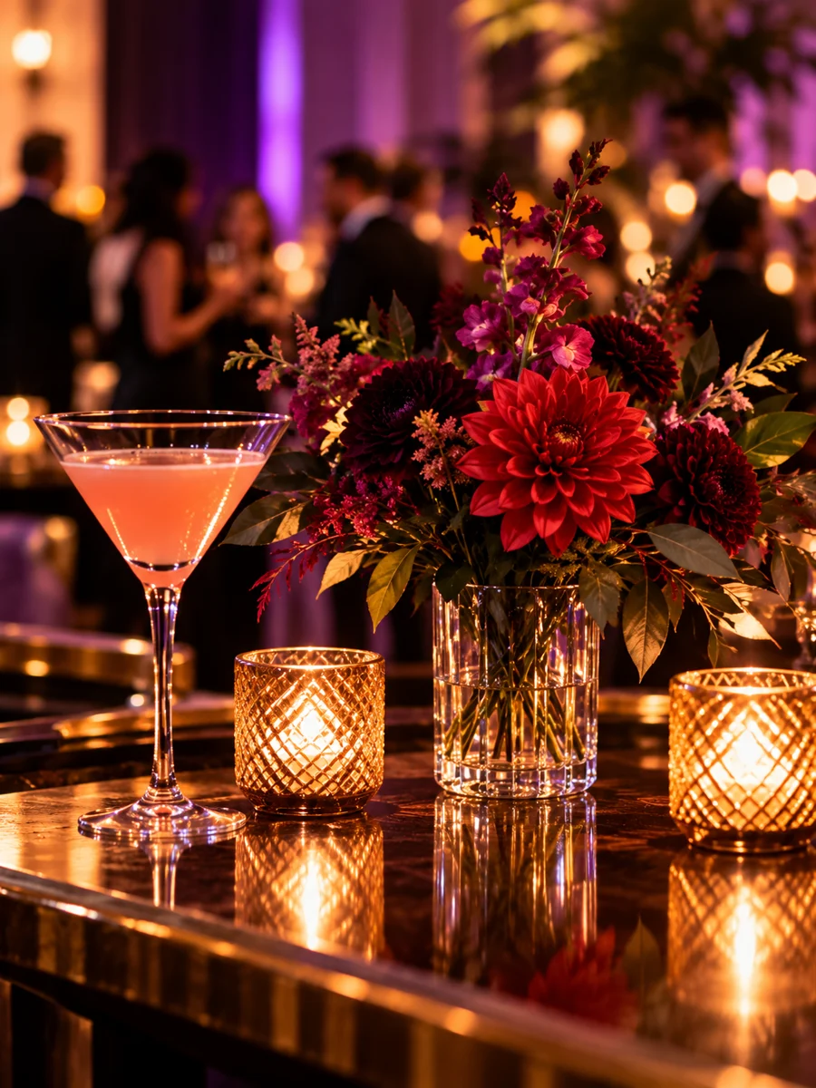 Event atmosphere and styling concept