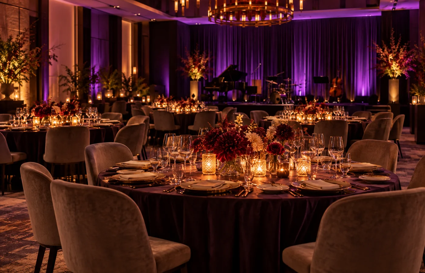 Event atmosphere and styling concept